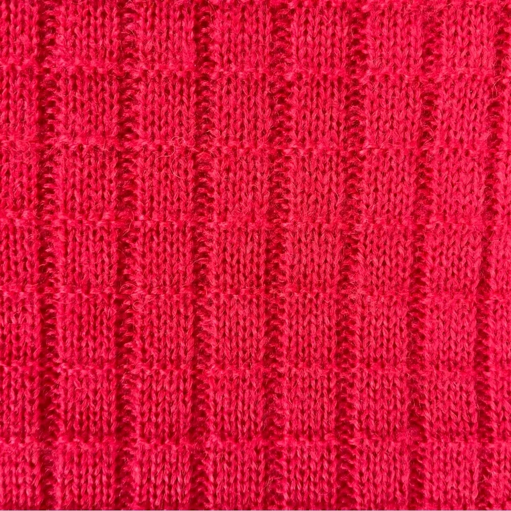Ann Taylor Hot Pink Chunky‎ Knit Sweater Size Small Petite